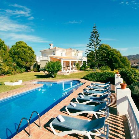 Gran Villa Con Vistas Al Mar Y Piscina Privada Málaga Kültér fotó