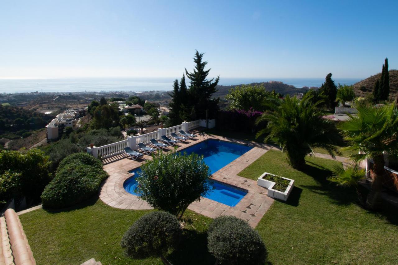 Gran Villa Con Vistas Al Mar Y Piscina Privada Málaga Kültér fotó