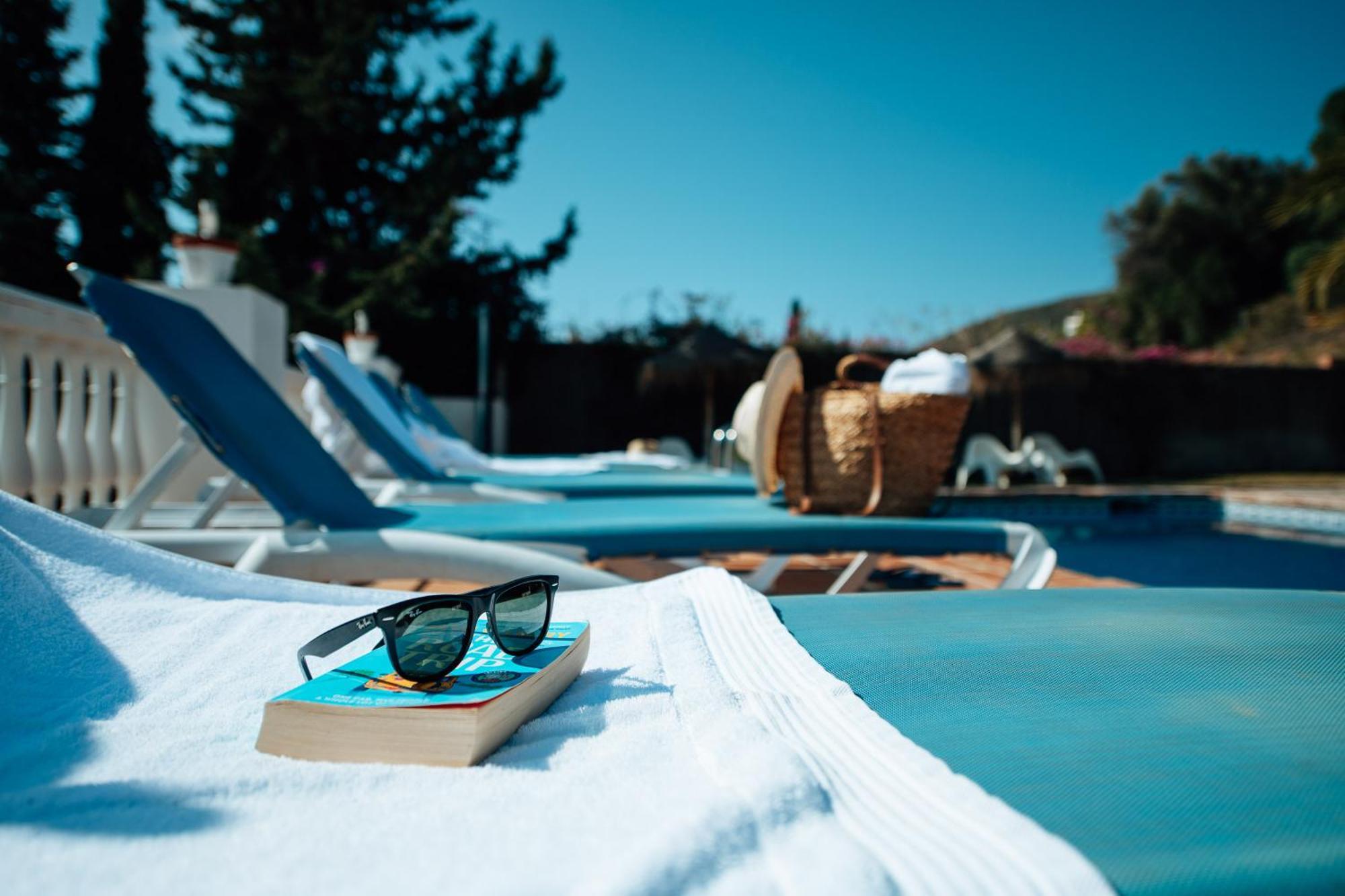 Gran Villa Con Vistas Al Mar Y Piscina Privada Málaga Kültér fotó
