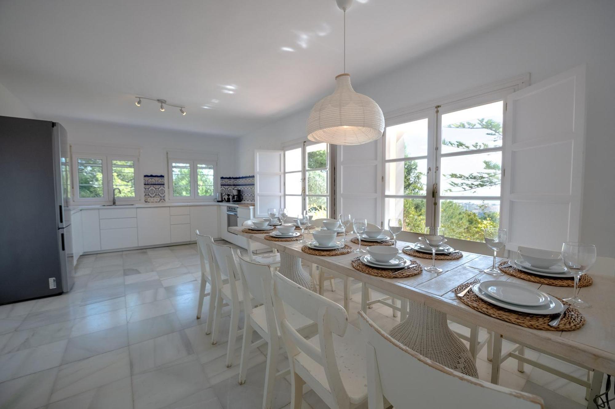 Gran Villa Con Vistas Al Mar Y Piscina Privada Málaga Kültér fotó